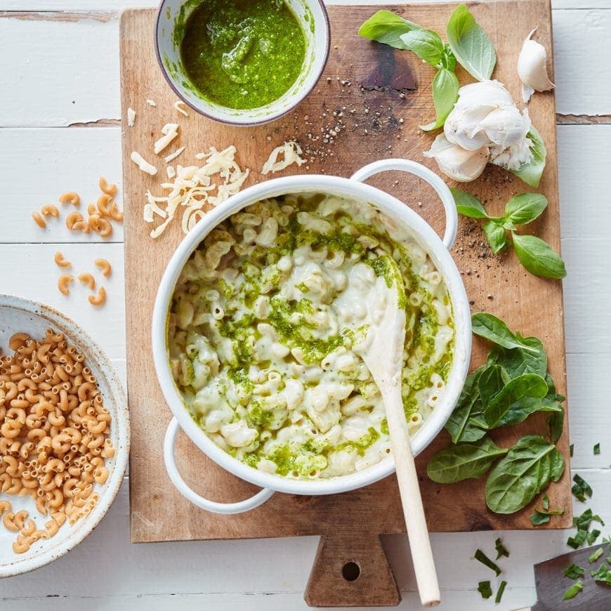 Pesto Havarti Mac and Cheese Two Peas & Their Pod