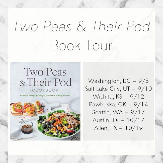 Two Peas & Their Pod Cookbook Tour