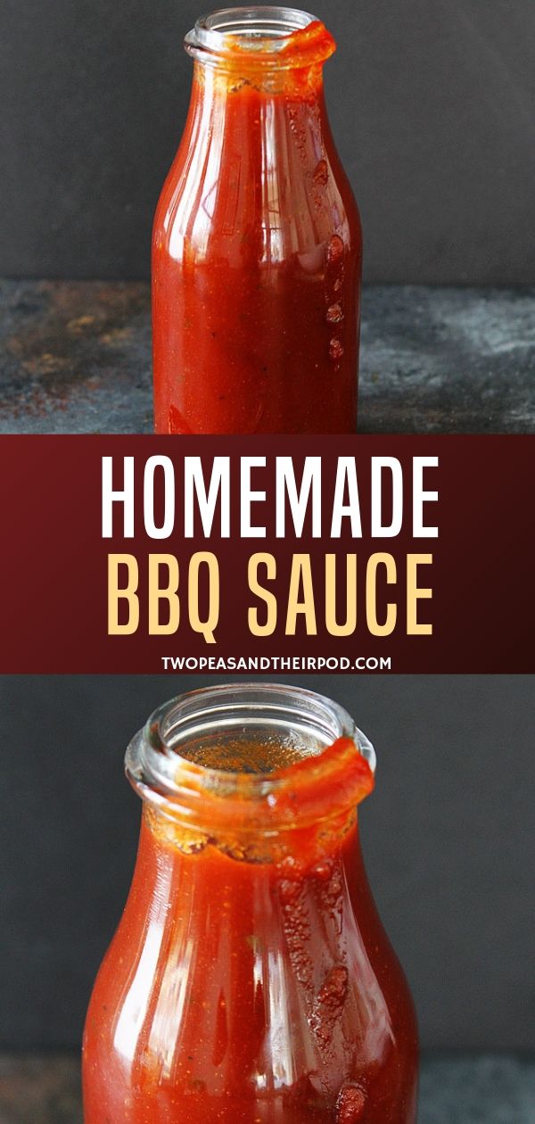Homemade BBQ Sauce Recipe