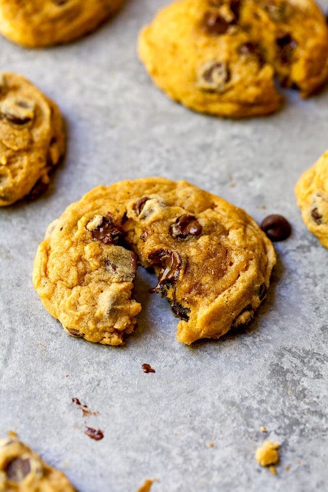 Pumpkin Chocolate Chip Cookies Image