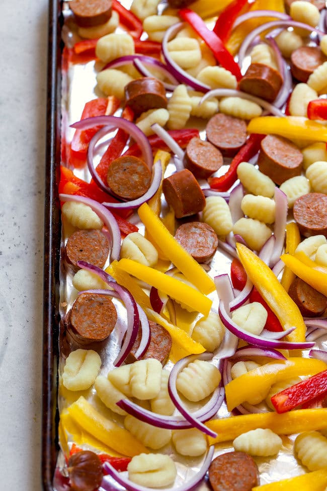 Easy Sheet Pan Gnocchi