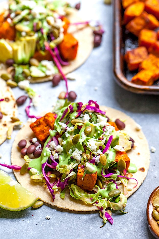 Easy Sweet Potato Tacos