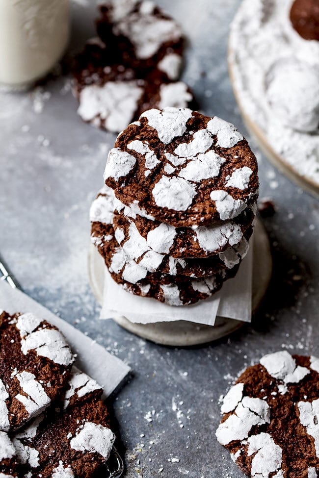 Chocolate Crinkle Cookie Recipe