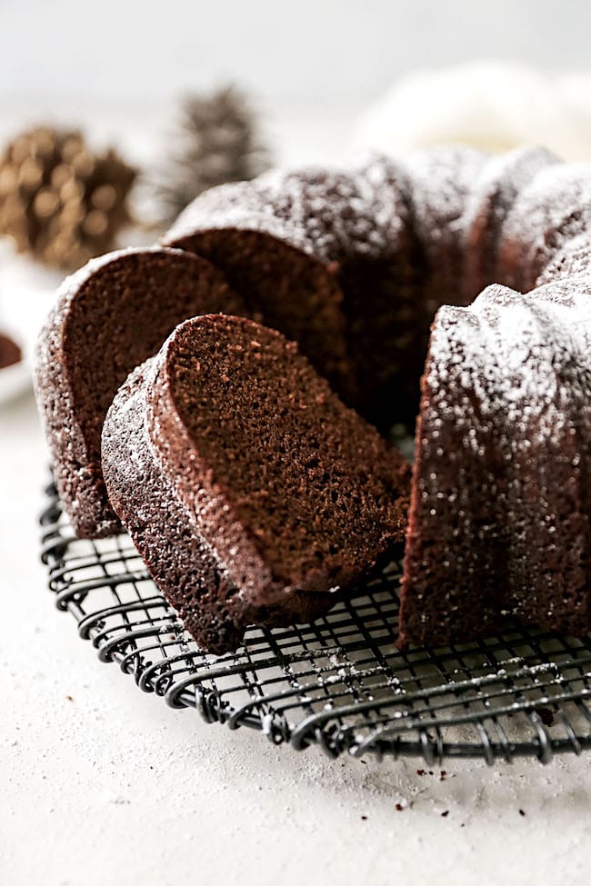 Gingerbread Bundt Cake - Two Peas & Their Pod