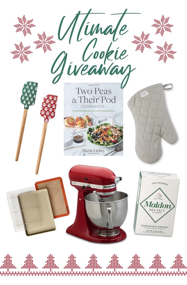 Ultimate Cookie Giveaway {KitchenAid Mixer + MORE} - Two Peas & Their Pod