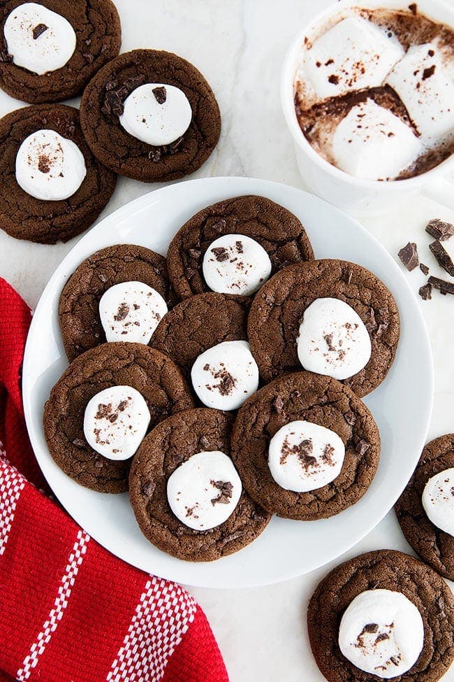 Hot Cocoa Cookies