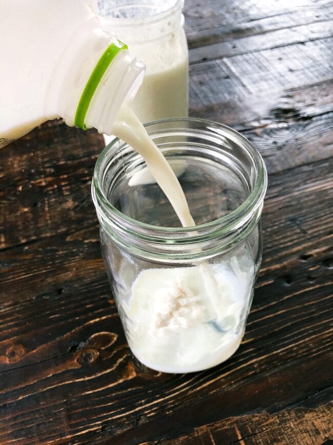 Milk kefir