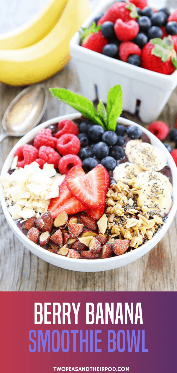 Smoothie Bowl Without Banana - Wholly Tasteful