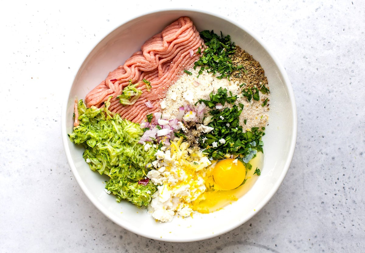 Greek Turkey Meatballs Two Peas & Their Pod