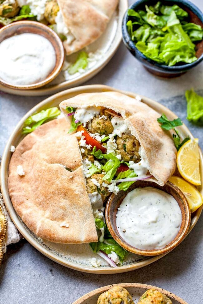 Greek Turkey Meatballs