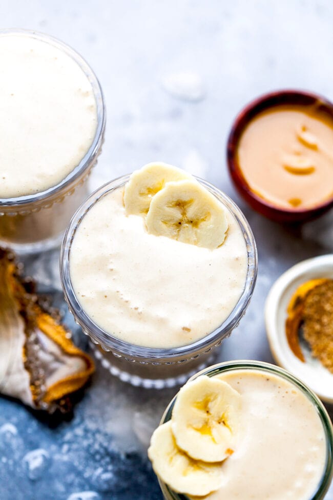Banana & Peanut Butter Smoothie