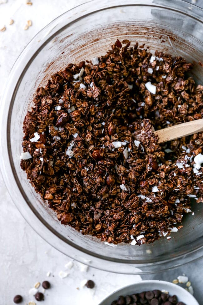 How to Make Chocolate Espresso Granola