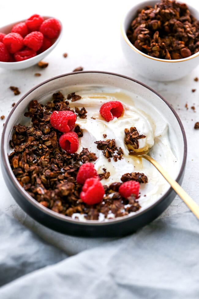 Easy Chocolate Espresso Granola