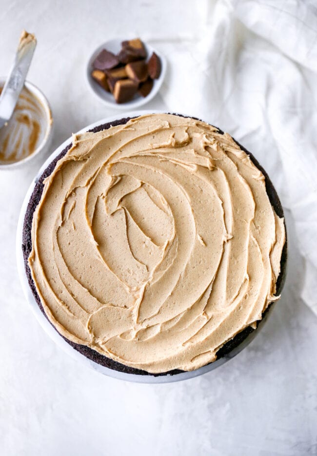 Peanut Butter Flourless Chocolate Cake Recipe