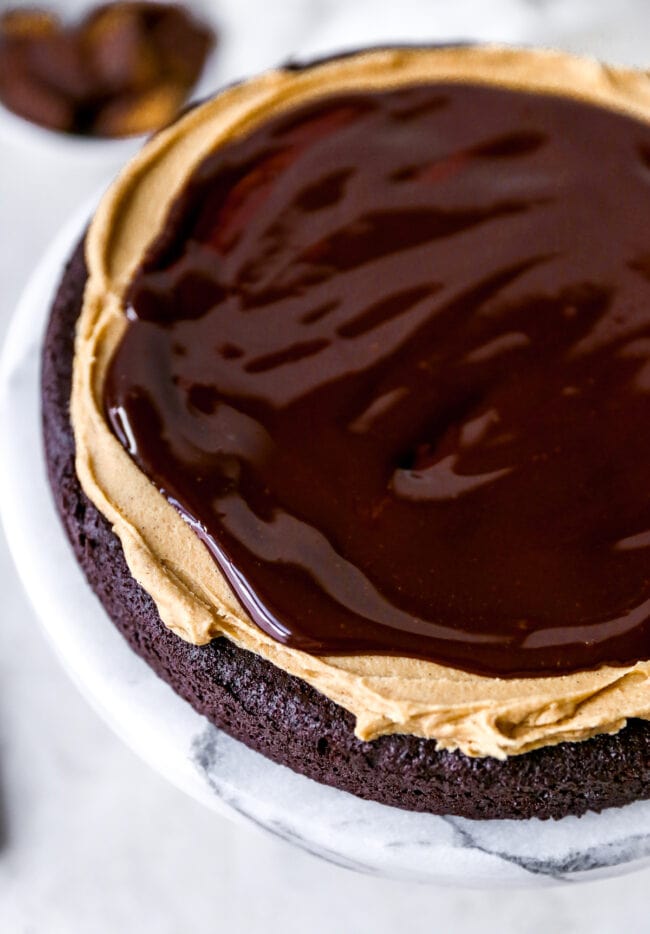 How to Make Peanut Butter Flourless Chocolate Cake