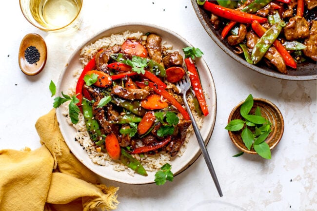 Beef Stir Fry Dinner