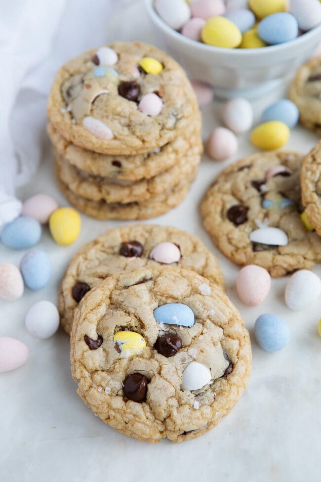 Cadbury Mini Eggs Cookies