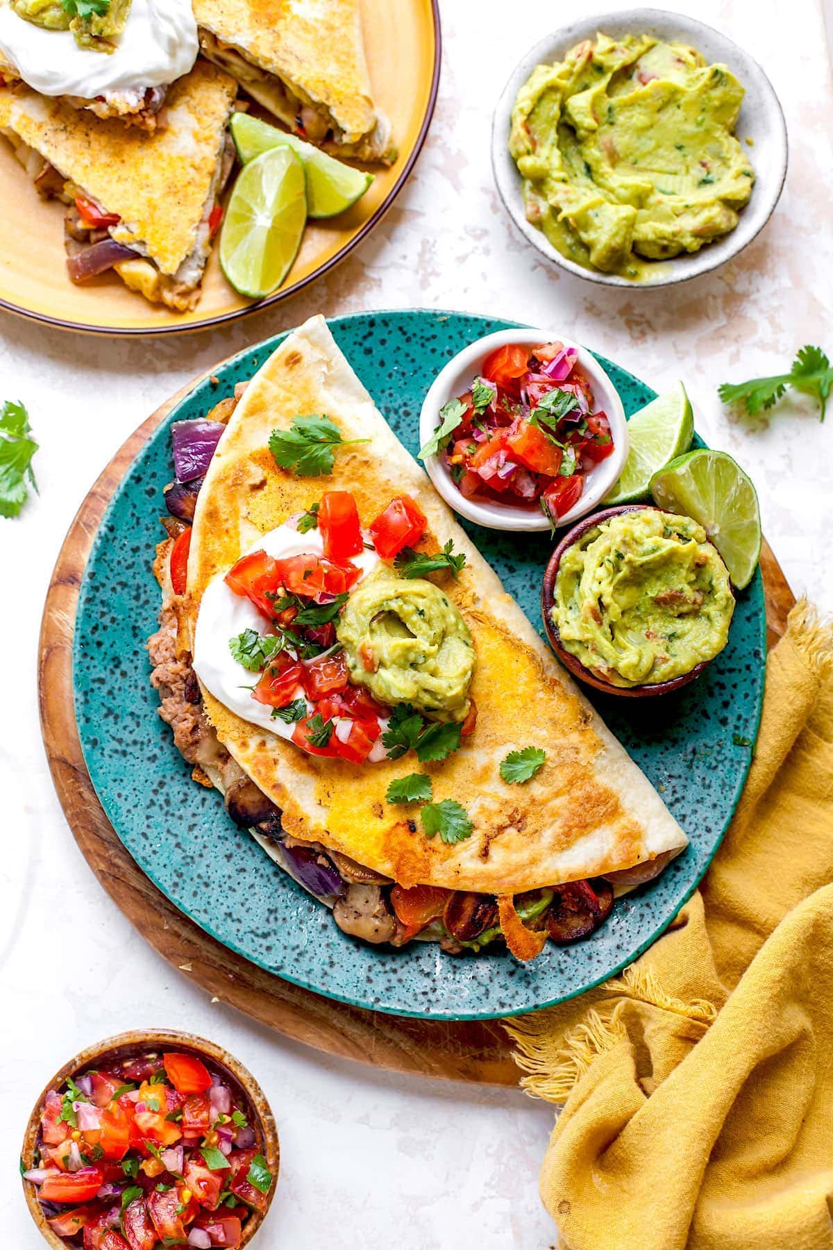 Our Favorite Quesadillas {Quick & Easy} - Two Peas & Their Pod