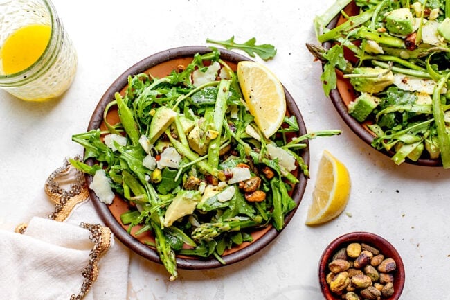 Easy Shaved Asparagus Salad