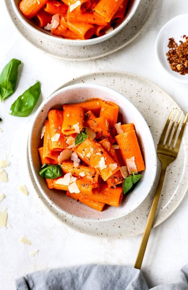 Roasted Red Pepper Pasta