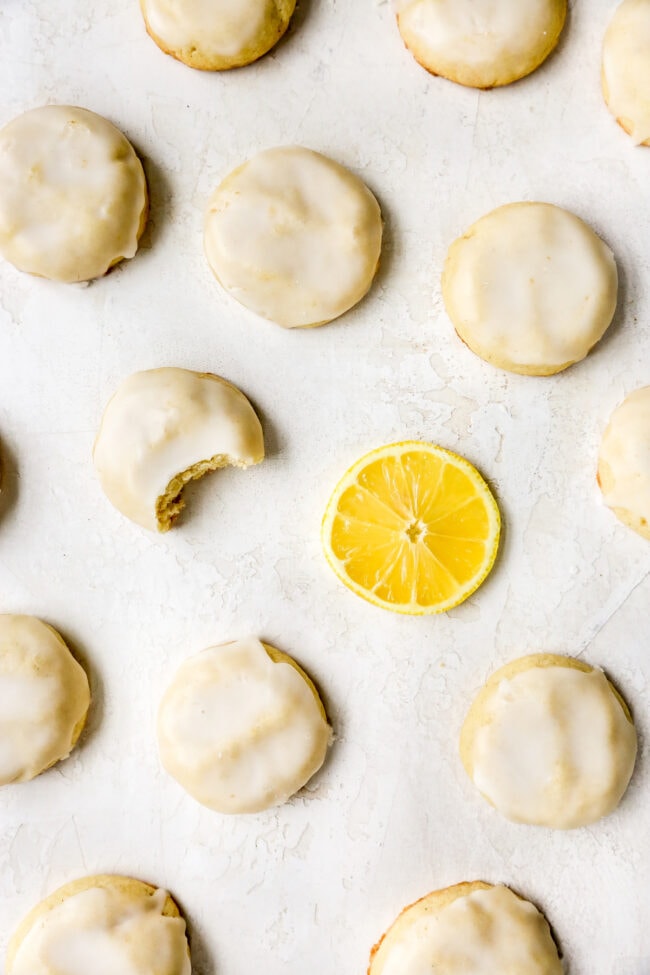 Glazed Lemon Cookies Soft Two Peas Their Pod