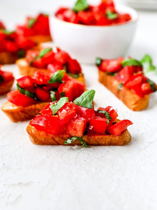 Easy Bruschetta Recipe