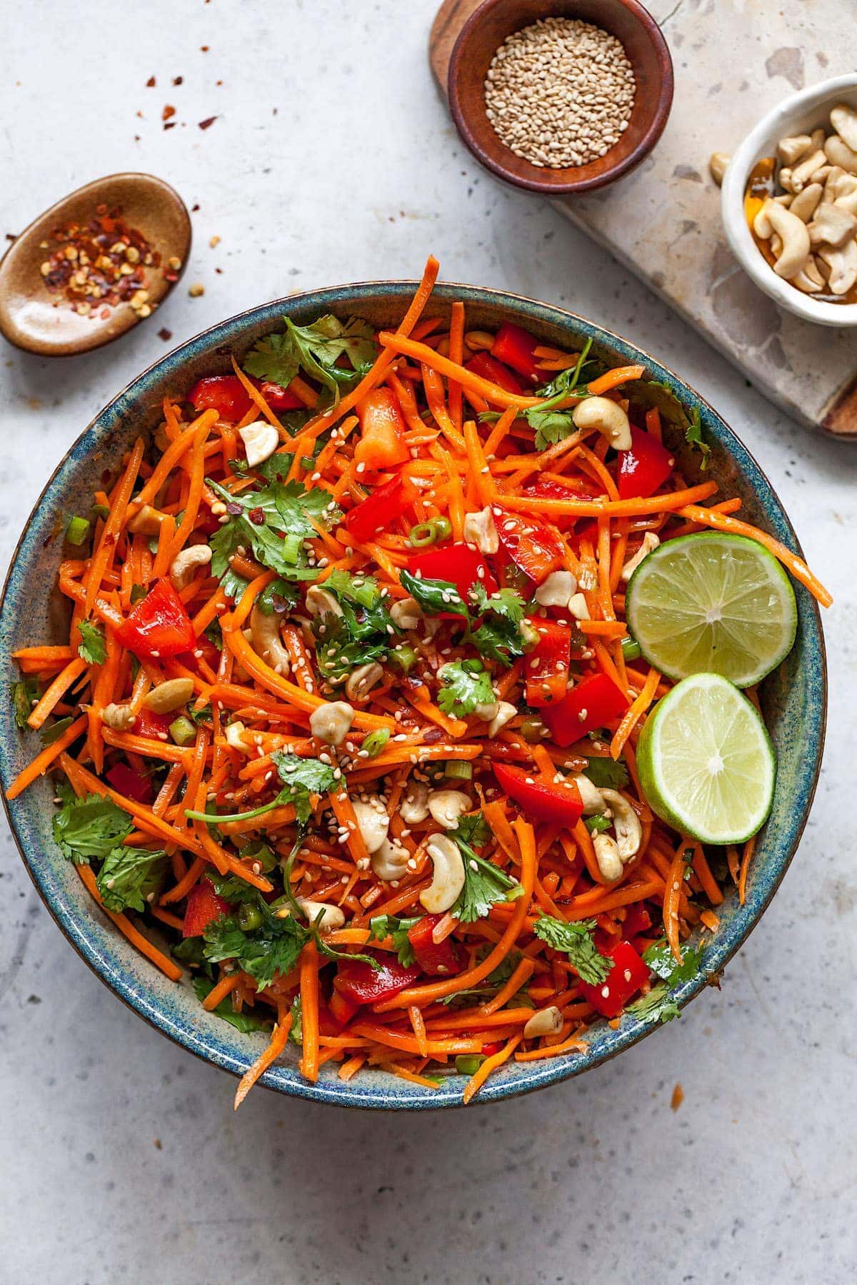 Sesame Ginger Carrot Salad Image