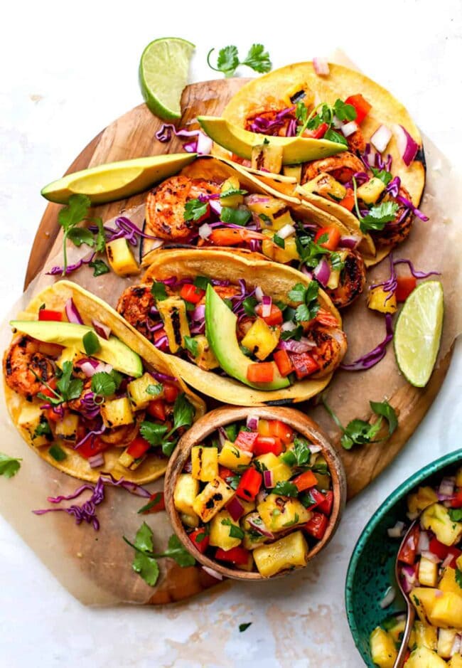 shrimp tacos