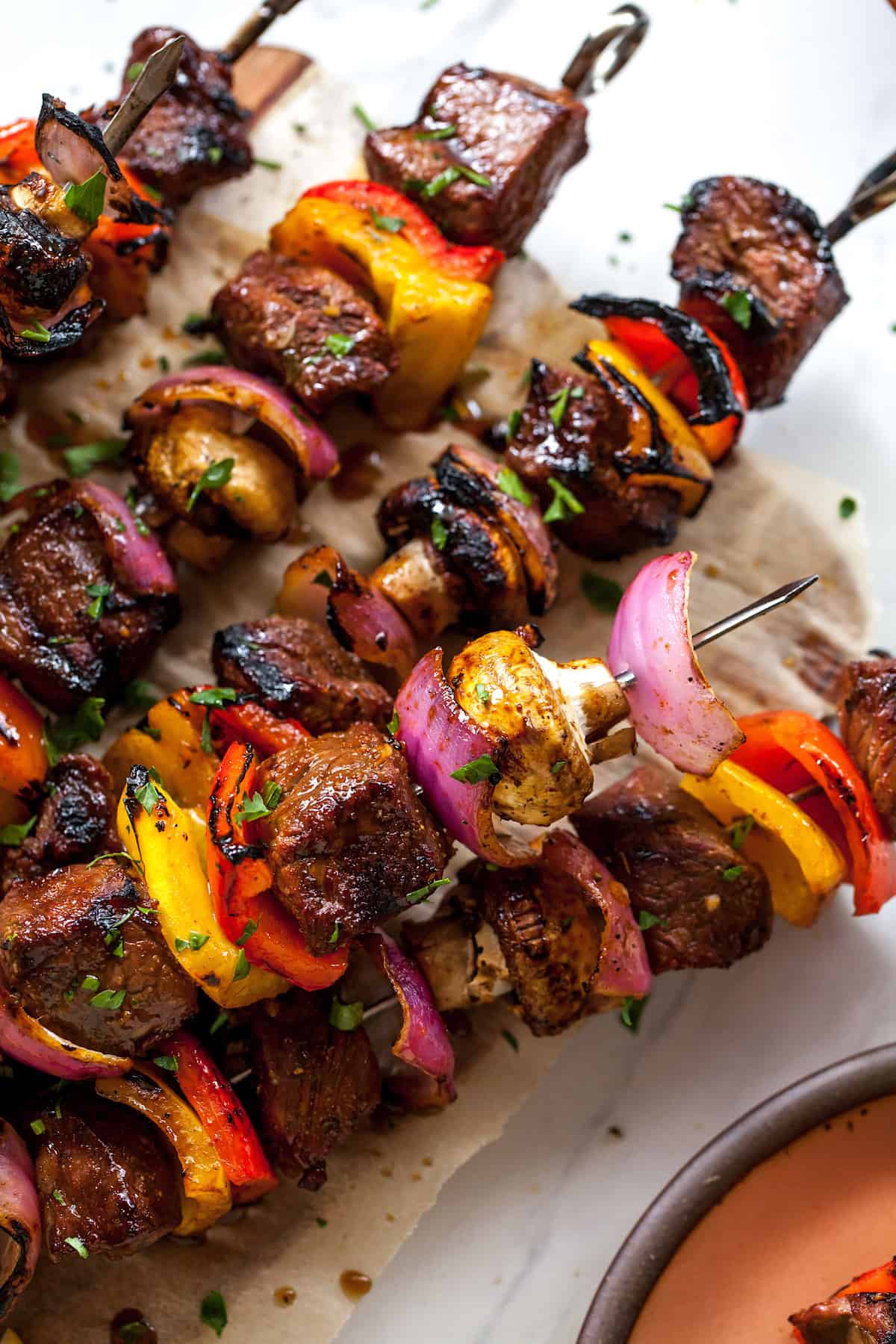 Steak Kabobs {With Steak Marinade} - Two Peas &amp; Their Pod