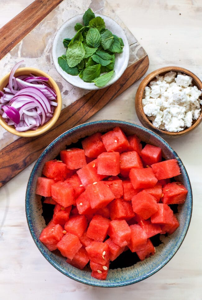 Watermelon Feta Salad Recipe