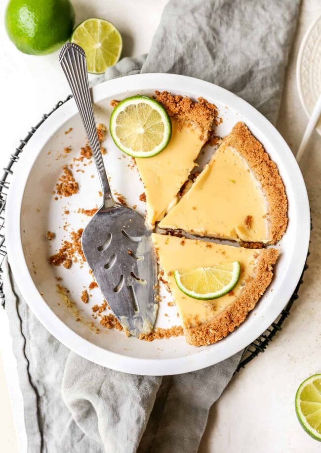 Key Lime Pie {Easy and Delicious!} - Two Peas & Their Pod