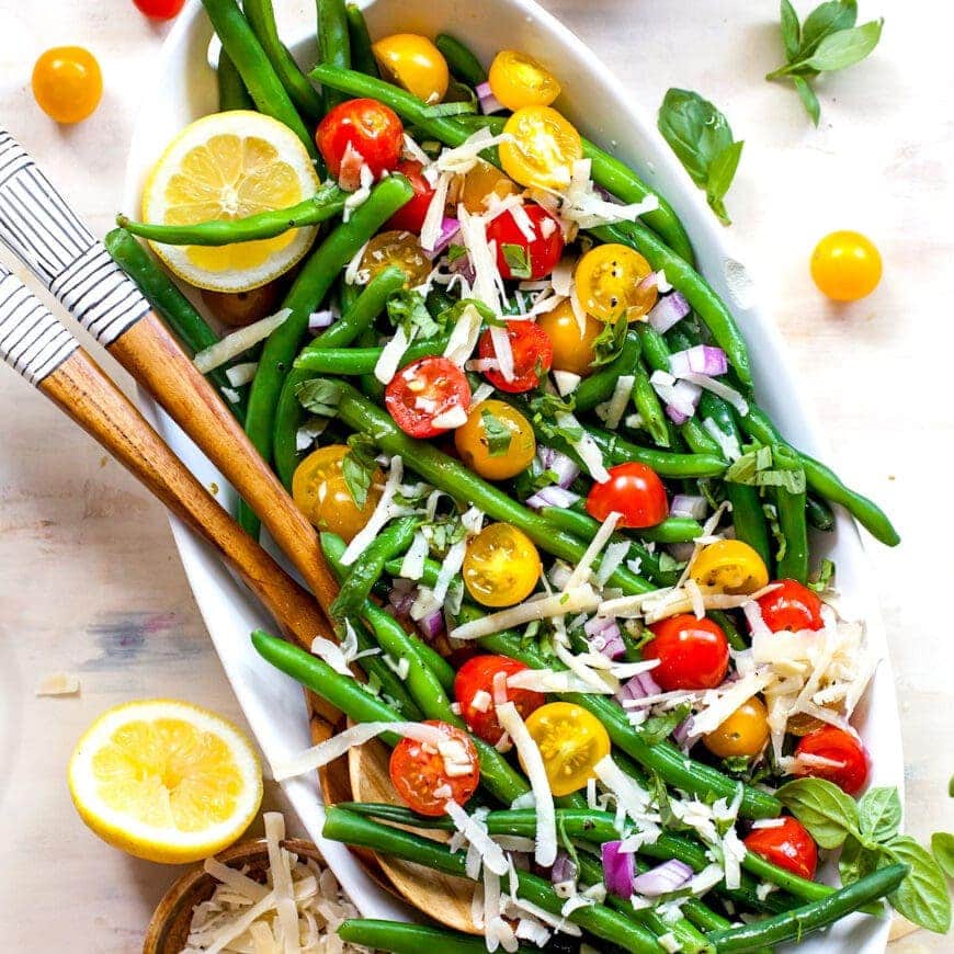 Green Bean Salad {Fresh Green Beans} Two Peas & Their Pod