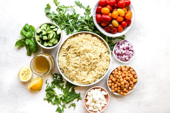 orzo salad ingredients