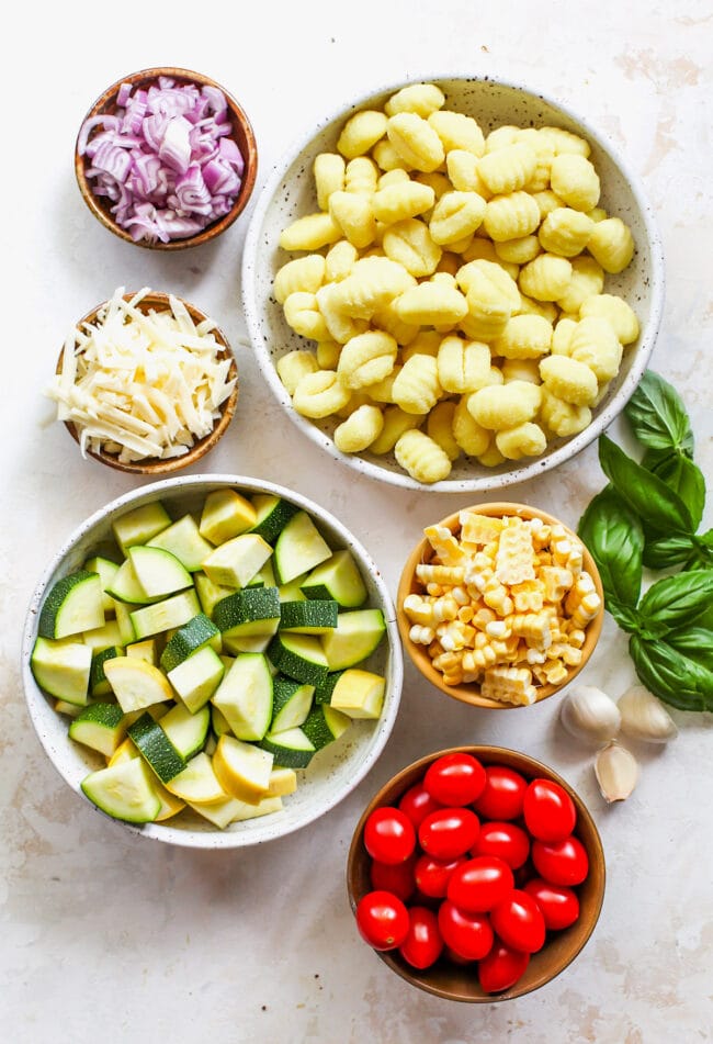 Butter Parmesan Gnocchi Ingredients
