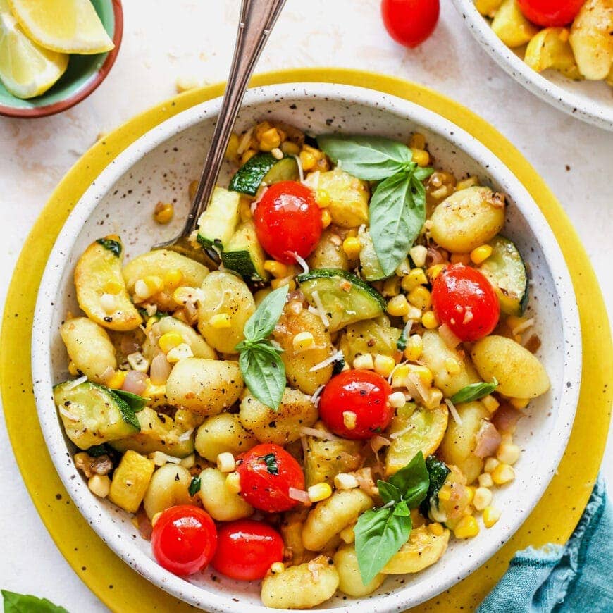 Crispy Gnocchi with Basil Pesto PanFried Gnocchi Recipe