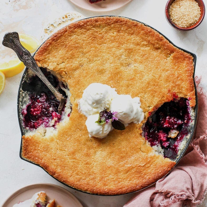 Mixed Berry Cobbler Recipe Two Peas & Their Pod