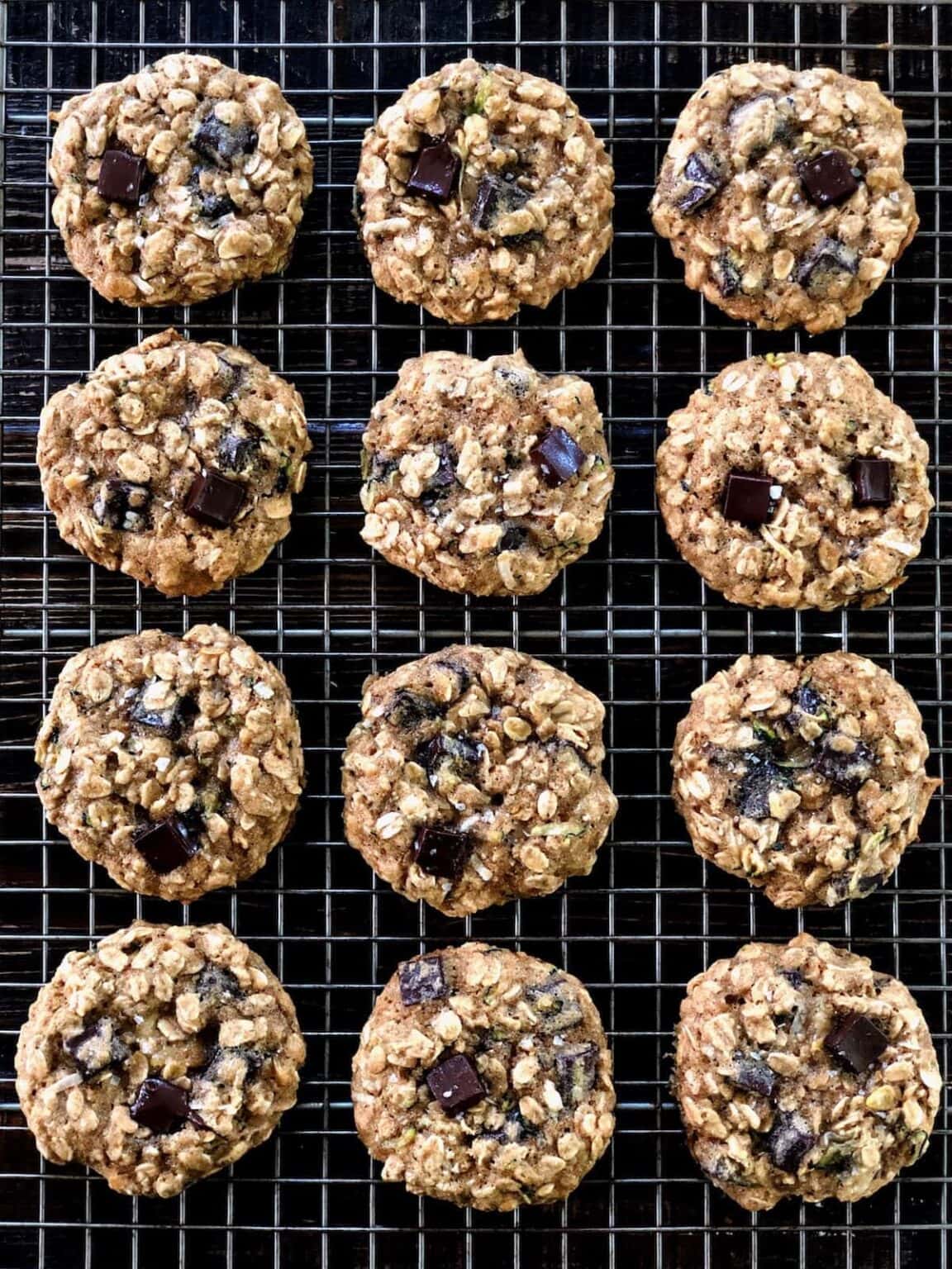 Oatmeal Zucchini Cookies {Chocolate Chips} Two Peas & Their Pod