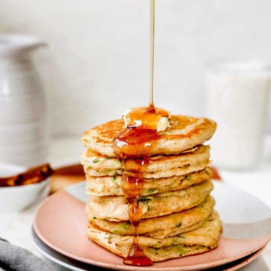 Zucchini Pancakes {Breakfast Favorite} Two Peas & Their Pod