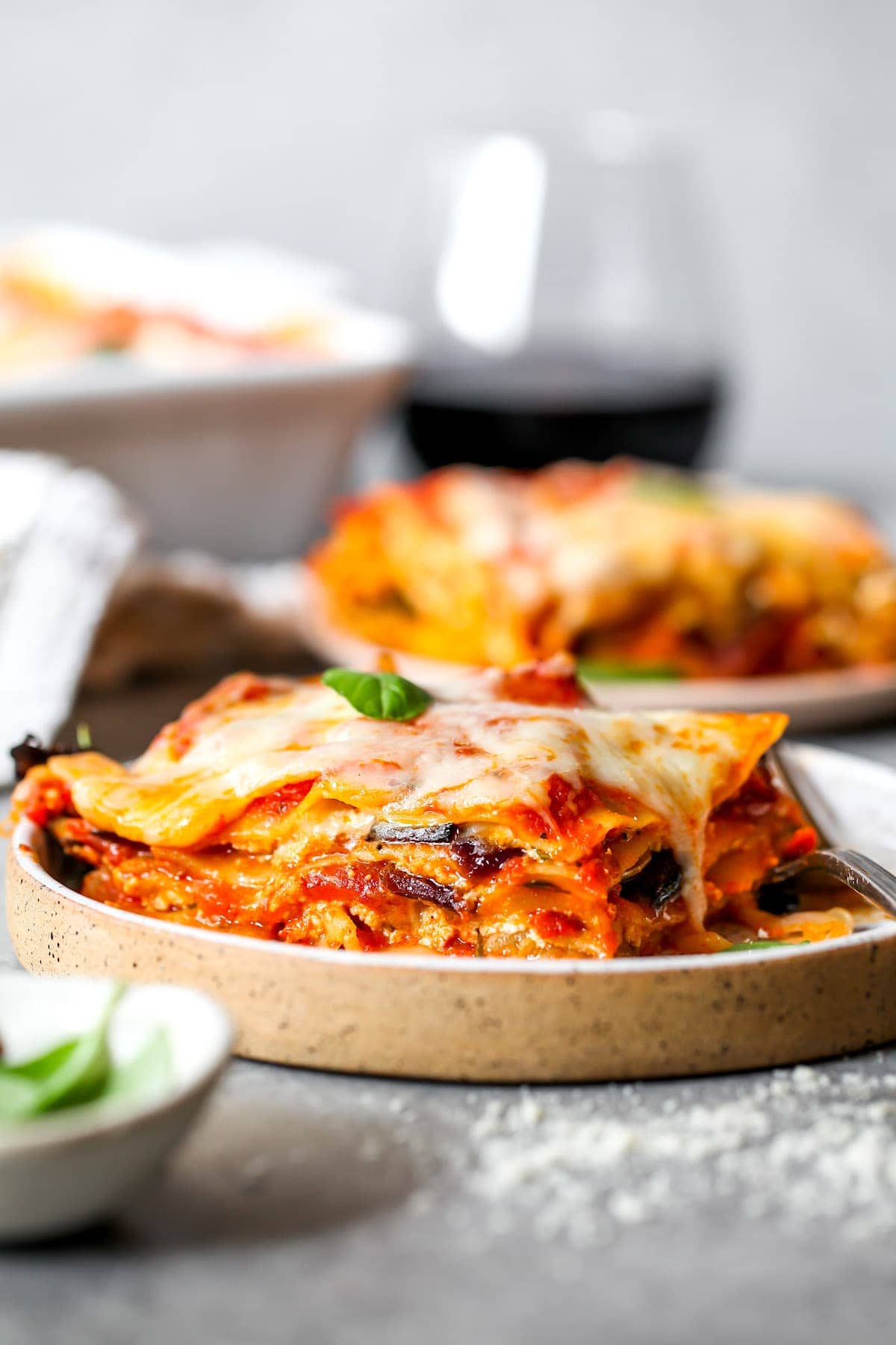 Vegetable Lasagna {Vegetarian} - Two Peas & Their Pod