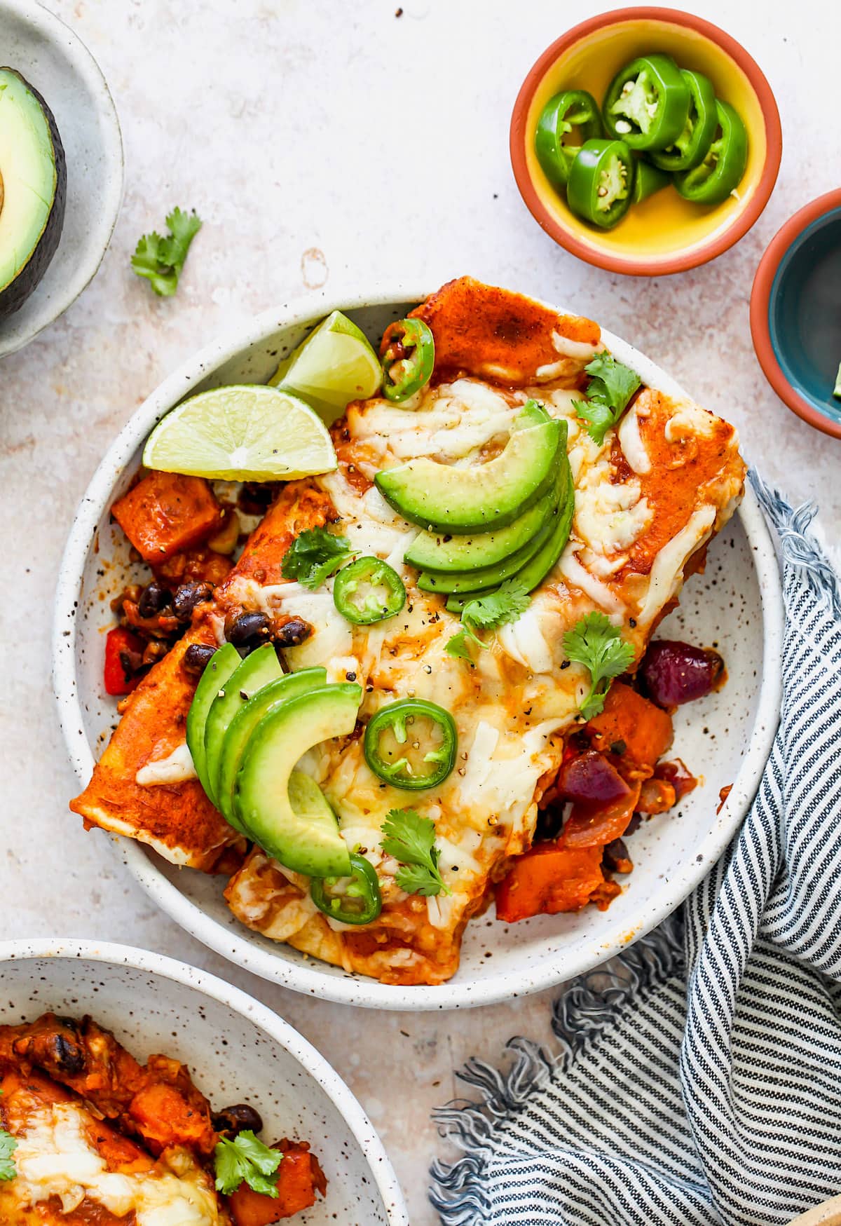Butternut Squash Enchiladas {Vegetarian} Two Peas & Their Pod