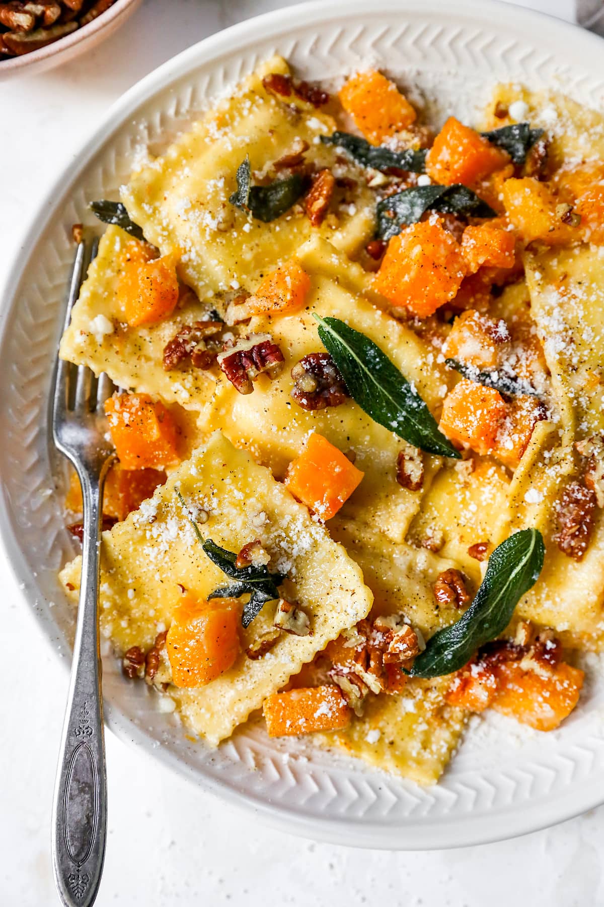 Brown Butter Ravioli with Butternut Squash Two Peas & Their Pod