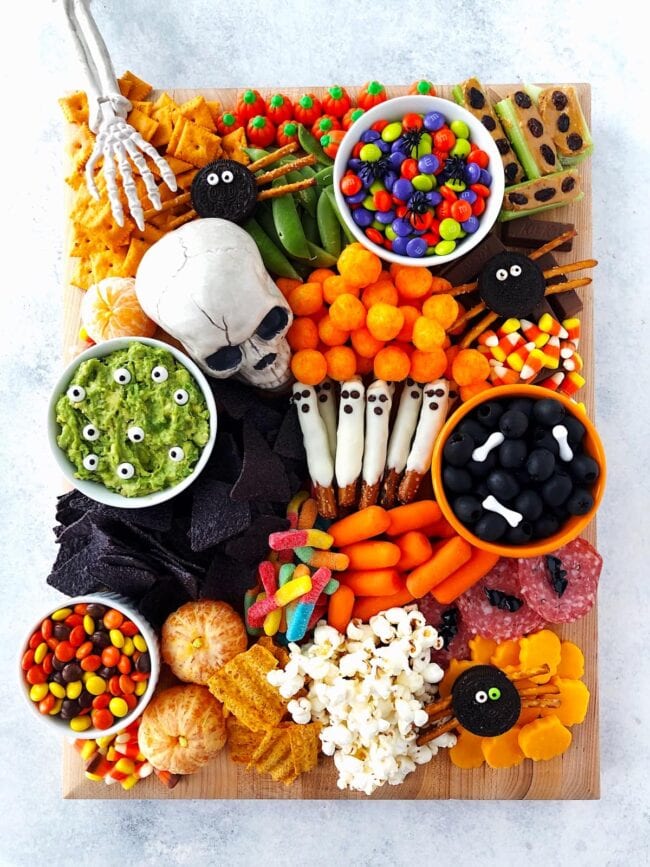 Halloween Snack Board for Kids - Together to Eat - Family Meals