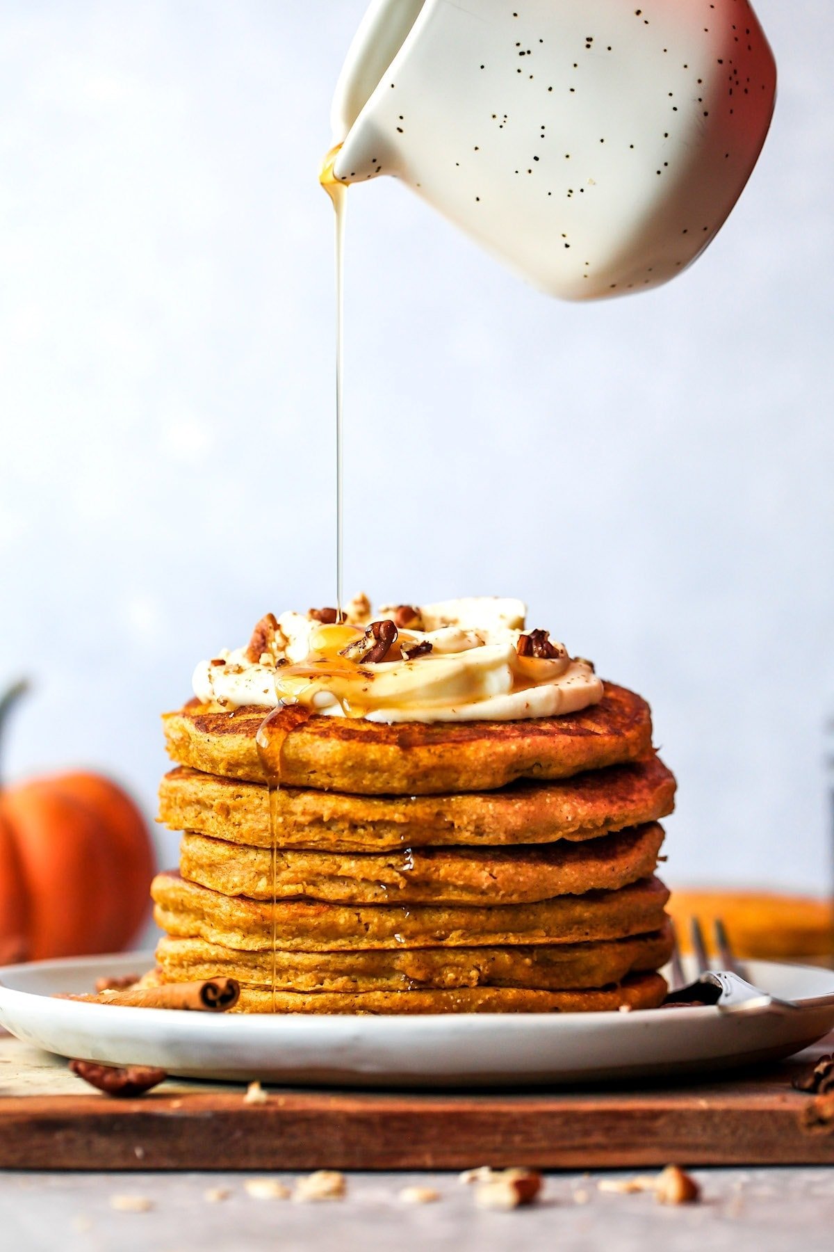 Easy pumpkin pancakes deals
