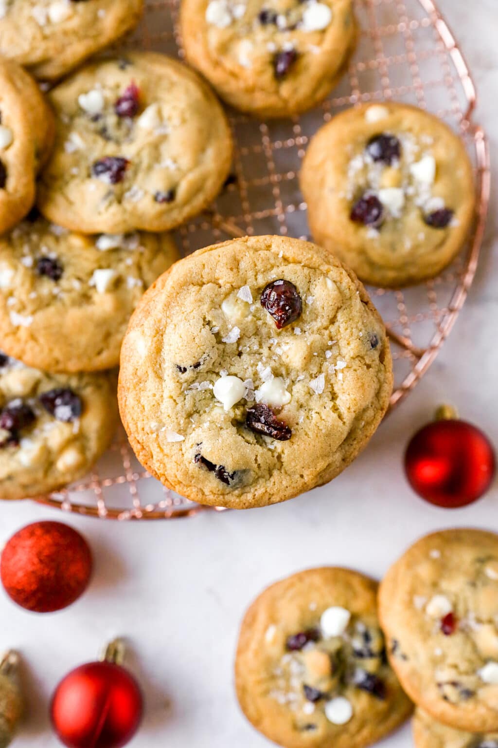 White Chocolate Cranberry Cookies - Two Peas &amp; Their Pod