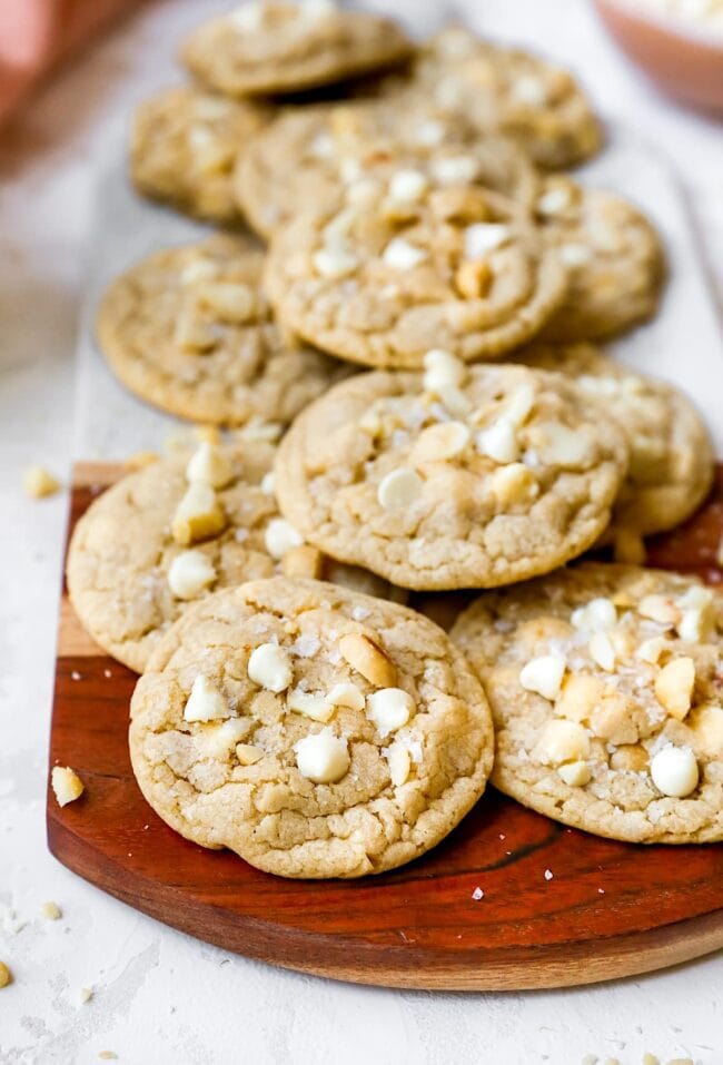 White Chocolate Macadamia Nut Cookies - Two Peas &amp; Their Pod