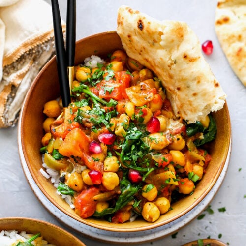 Easy Vegan Chickpea Curry - Make It Dairy Free