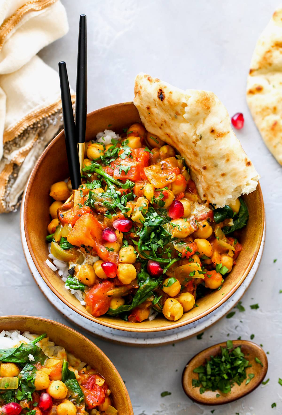 Easy Chickpea Curry {30 Minute Meal} - Two Peas &amp; Their Pod
