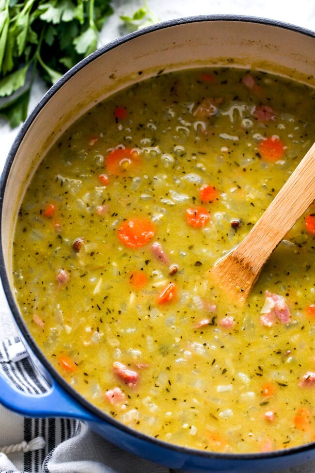 Ham Bone and Green Split Pea Soup Recipe