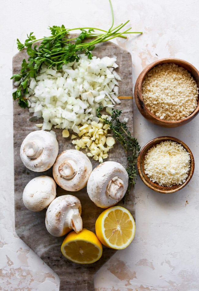 stuffed mushroom ingredients