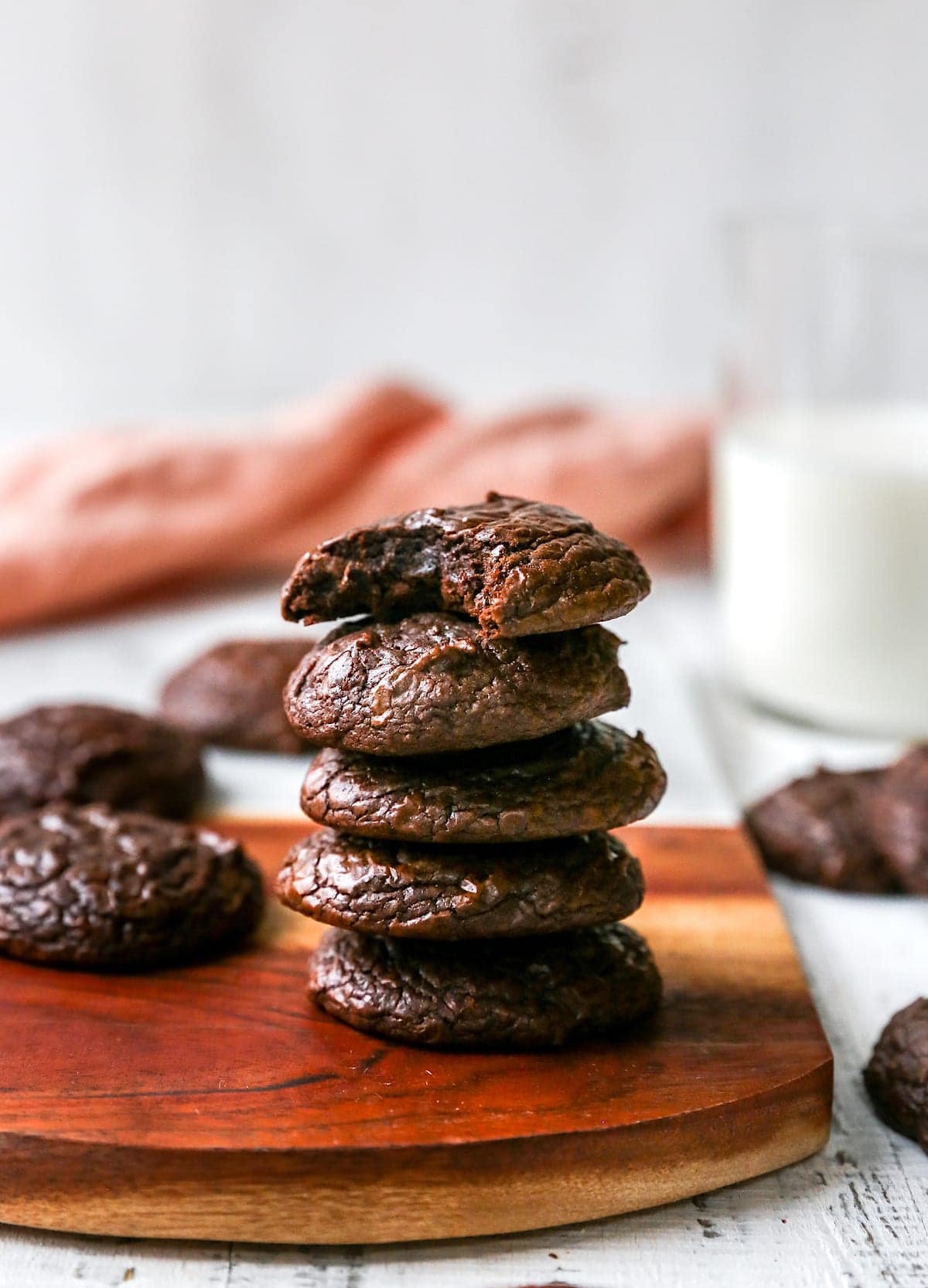 Brownie Cookies {Rich &amp; Fudgy} - Two Peas &amp; Their Pod